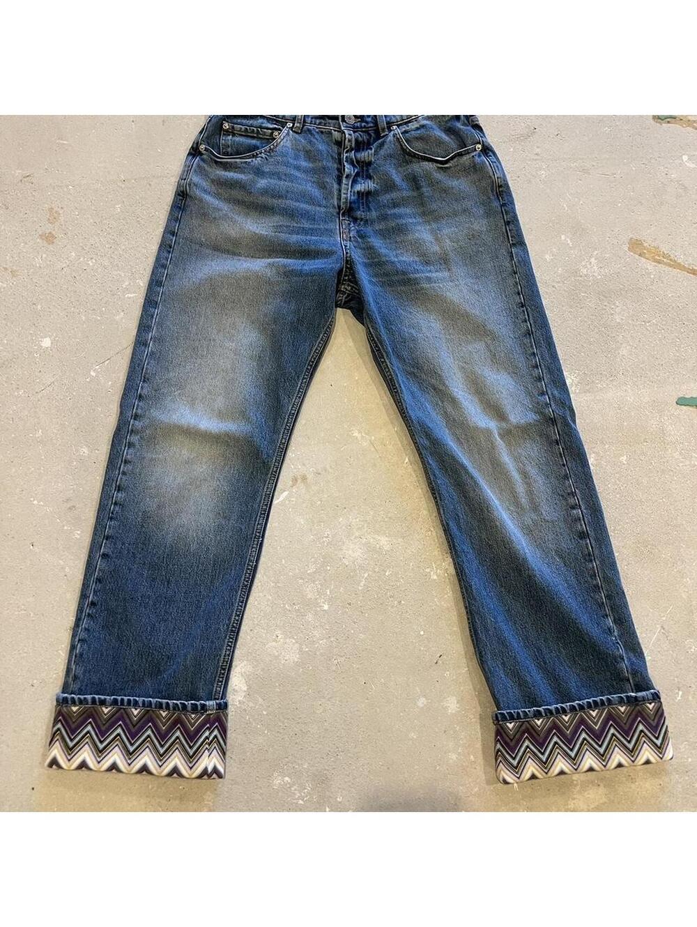 Missoni Men's Blue and Navy Jeans